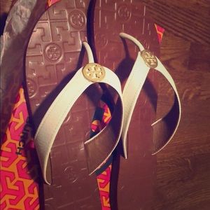 Tory Burch Thora Sandals - white